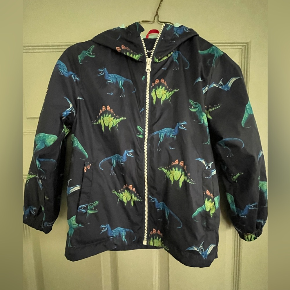 Kids lined rain jacket